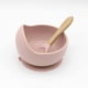 thumbnail image 1 of Baby Suction Bowl With Spoon, Silicone Bowl & Spoon Set, Kids, Toddlers - Baby Weaning Food Bowls - First Stage Self-Feeding Tableware Set, 1 of 3