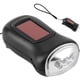 thumbnail image 1 of Lámpara de bolsillo portátil Lámpara de bolsillo solar principal, Lámpara de bolsillo recargable de bolsillo con energía solar, Linterna con dinamo de urgencia LED para acampar al aire libre, 1 of 5