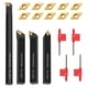 thumbnail image 1 of Kit de herramientas de torneado indexable Joogto, 14 piezas con soporte e inserto, 1 of 6