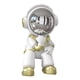thumbnail image 5 of Figura De Astronauta, Adorno De Escritorio Creativo De Resina Para Entrada De Estante De Oficina, Color Blanco, 5 of 5