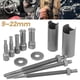 thumbnail image 2 of Juego de herramientas especiales 8 en 1 para extractor de pedalier de motocicleta, orificio ciego interior, 2 of 5