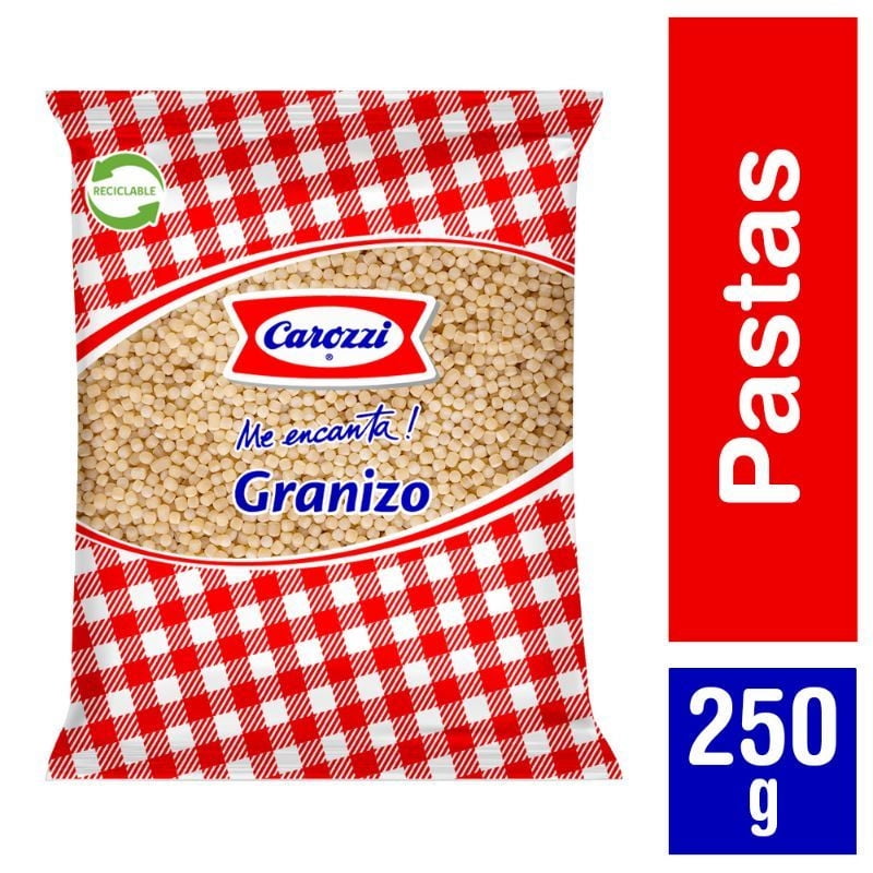 Fideo Pasta Granizo N°73 Bolsa 250 g Carozzi