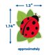 thumbnail image 4 of Pegatinas Eureka Ladybugs extra grandes para niños y profesores, 4 of 7