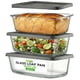 thumbnail image 1 of Molde para pan NutriChef de 7,6 tazas, apilable, juego de 6 piezas, transparente, 1 of 7