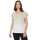 thumbnail image 1 of Polera Mujer Manga Corta Degrade Oliva Corona, 1 of 5