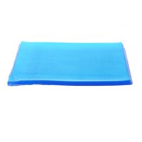 Magideal - Almohadilla De Gel Para Asiento De Motocicleta, Almohadilla De Gel Para Moto, Alfombrilla De Gel Para Asiento Largo, Cojín De Gel Para Silla Para Moto Azul 22Cmx25Cmx1Cm