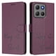 thumbnail image 2 of Funda Cartera para Motorola Moto G15 Power con Bloqueo RFID, Cierre Magnético y Ranuras Tarjetas Morado, 2 of 6