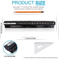 Batería Emanjor M5Y1K 40Wh 14.8V Para Dell Inspiron 15 5000 3000 Series