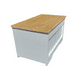 thumbnail image 4 of Baúl Madera Blanco Tapa Natural, 4 of 8