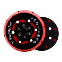 Magideal - Accesorios De Placa De Respaldo De Almohadilla De Lijado Accesorios Convenientes Gancho De Repuesto Versátil Y Bucle Múltiple Para Carpintería Automát 5 Pulgadas