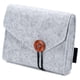 thumbnail image 2 of Bolsa de fieltro portátil para guardar accesorios electrónicos, funda protectora para MacBook, adaptador de corriente, ratón, teléfono móvil, cables, SSD, HDD, batería externa y disco duro externo por, 2 of 8