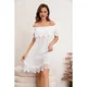 thumbnail image 1 of Vestido Mujer Corto Playero Macramé Salida De Baño Verano 349, 1 of 3