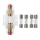 thumbnail image 2 of Portafusibles AGU Para Audio Estéreo De Coche, Cable De Calibre 4/8 + 4 Fusibles De 30 Amperios, 2 of 3