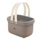 thumbnail image 3 of Organizador De Almacenamiento Tote Shower Caddy Bins Organizador Para Garaje Dormitorio Despensa Gris Y Blanco, 3 of 5
