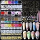 thumbnail image 1 of Kit de nail art Teenitor con 15 hojas de stickers y gemas, 1 of 3