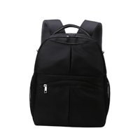 Magideal - Bolsa De Pañales Para Bebé Compartimento Para Artículos Secos Y Húmedos Elementos Esenciales De Viaje Bolsas Para Bebés Para Negocios Negro