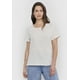 thumbnail image 1 of Blusa Mujer Manga Corta Cuello Redondo Beige Corona, 1 of 5