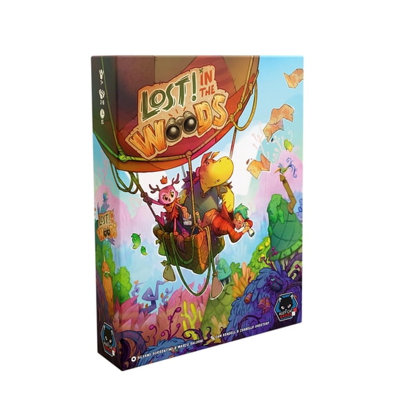 Juego de mesa Alley Cat Games Lost! in The Woods para 2 a 8 jugadores