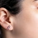 thumbnail image 2 of Aros Plata Mujer Estrella Orion, 2 of 3