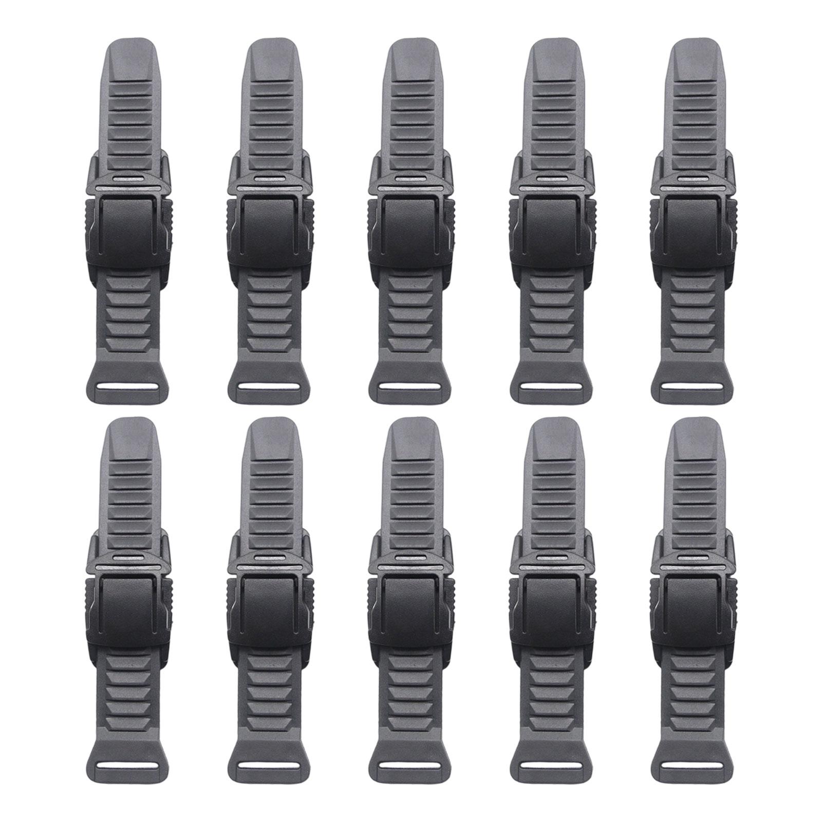 Ioensy - 10 Hebillas De Correa Ajustables Para Reparación De Correas De Bolsos.