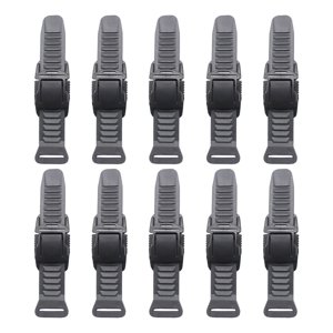 Ioensy - 10 Hebillas De Correa Ajustables Para Reparación De Correas De Bolsos.