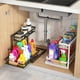 thumbnail image 4 of Organizador Multiusos para Cocina o Baño de Acero al Carbono – 2 Niveles Deslizantes, Compacto y Resistente, Ideal para Cocina, Baño y Lavandería – Fácil Montaje, Color Blanco – Chic Haus", 4 of 6