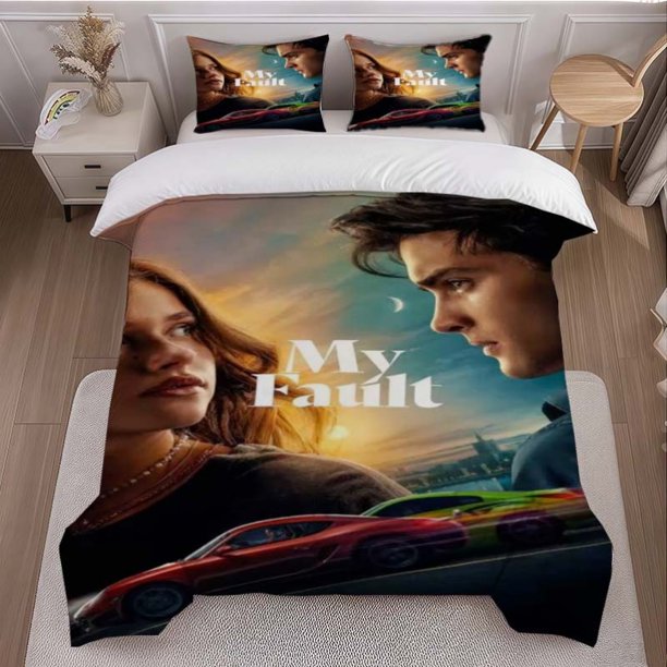 My Mistake Poster Themed Bedding Set Soft and Comfortable for All Seasons