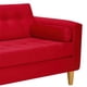 thumbnail image 4 of Sofa Retro 2c Felpa 04 Rojo, 4 of 6