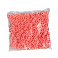 Magideal - 50 Cintas De Goma Para Control De Reproducción En Animales , Rojo