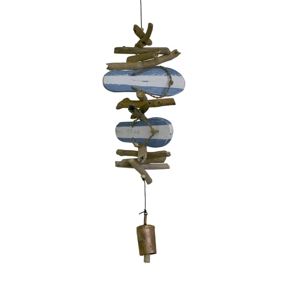 Sandalias gemelas Wind Chime Bell Cohasset #589B, azules, náuticas