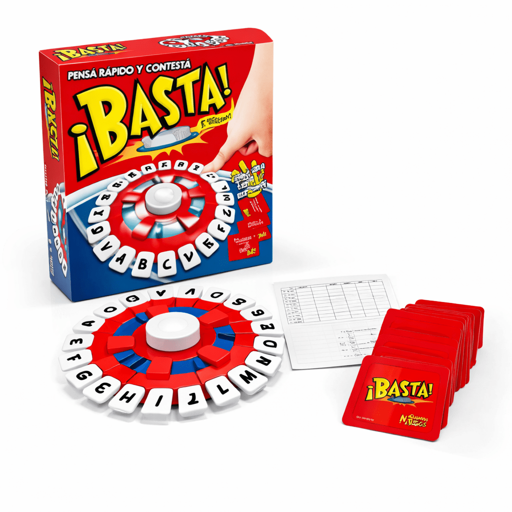 Genérico - Juego De Mesa ¡basta! Familiar Rápido Y Divertido