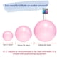 thumbnail image 4 of 1pc Blowing Round Ball Water Injection Bubble Ball Inflatable Ball Creative Big Balloon Toy, 4 of 5