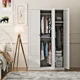 thumbnail image 2 of Closet 3 Puertas metalico blanco 200x120x60 Linea White Modelo WC-3D, 2 of 3