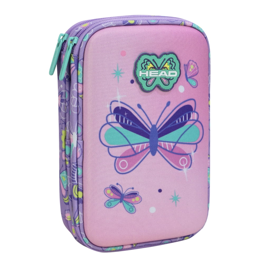 Estuche Duro Infantil Mujer Box Mariposa Head