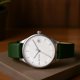 thumbnail image 2 of Reloj Titan NP2649SL01 para mujer con correa de cuero verde y movimiento de cuarzo, 2 of 6