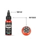 thumbnail image 4 of Tinta de tatuaje Dynamic Color Co Platinum Rojo Escarlata 30 ml, 4 of 5