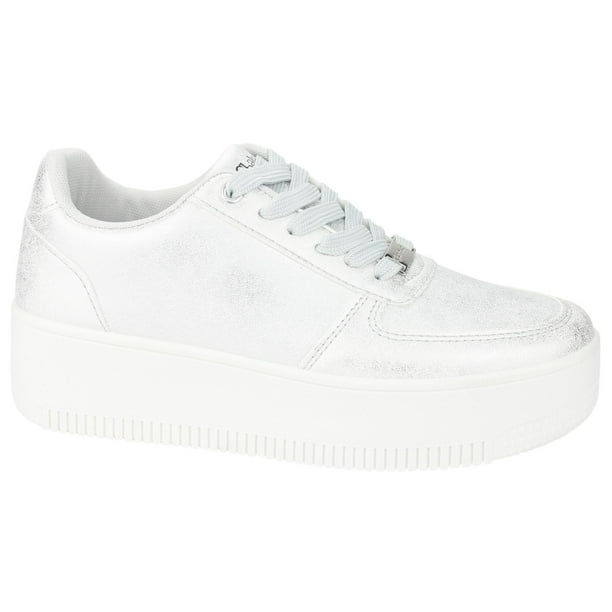 Zapatilla Chalada Mujer Metta-12 Plateado Urbano