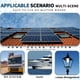 thumbnail image 2 of Regulador Carga Solar Controlador Digital 12v 24v 20a 2 Usb, 2 of 2