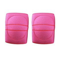 Magideal - Rodillera, Soporte De Rodillera Transpirable, Protector De Manga De Sentadillas De Entrenamiento Para Hombres Y Mujeres Para Baloncesto, Levantamiento Rosa Roja