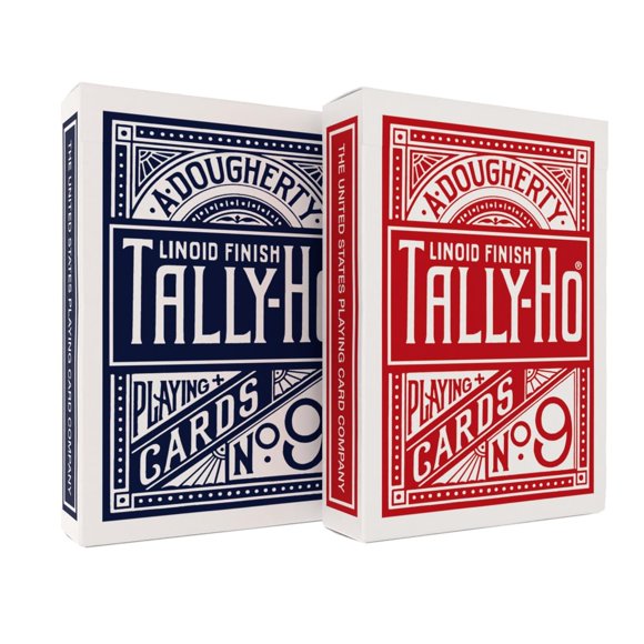 Cartas para Jugar Tally Ho Circle Back Tamaño Poker