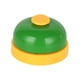 thumbnail image 4 of Campana De Llamada De Juego, Campana De Aula, Campanas De Mano Multifunción Para Escritorio, Escuela, Hotel, Verde, Amarillo, 4 of 5