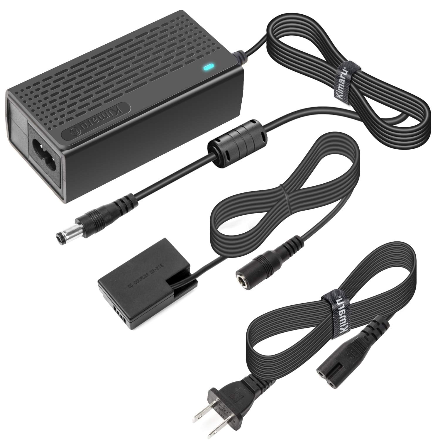 Kit De Adaptador De Corriente Alterna Kimaru Ack-e18 Para Cámaras Canon Eos