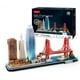 thumbnail image 1 of 3D Puzzle Cityline San Francisco Led 90 Pieces L524h, 1 of 2