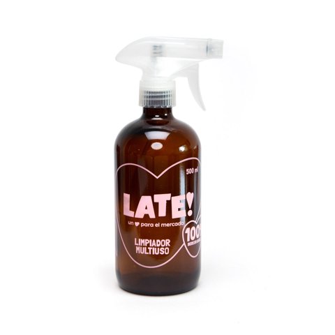 Late! - Dispensador Recargable 500Cc Limpiador Multiuso