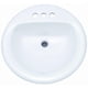 thumbnail image 3 of Lavabo de baño ProFlo PF194R Rockaway 19 circular blanco, 3 of 3
