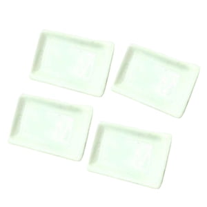 Magideal - 4X Mini 1/12 Platos De Vajilla Cerámica Accesorios De Cocina Decoración De Muebles Para Niños Pequeños Juego De Simulación , Estilo A