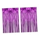 thumbnail image 5 of Cortinas Con Flecos De Papel De Aluminio Brillante, Decoración Para Halloween, Carnaval, Graduación, Color Rojo Rosa, 2 Uds., 5 of 5