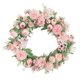 thumbnail image 3 of Flor Ramita Puerta Guirnalda Artificial Falsa Guirnalda Pared Puerta Decoración Rosa Claro, 3 of 5