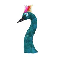 Magideal - Estatua De Escultura De Animal Decorativo Figura De Jardín En Resina Moderna Adecuada Para Regalo Decoración De Hogar Librero Mesa Pasillo Verde