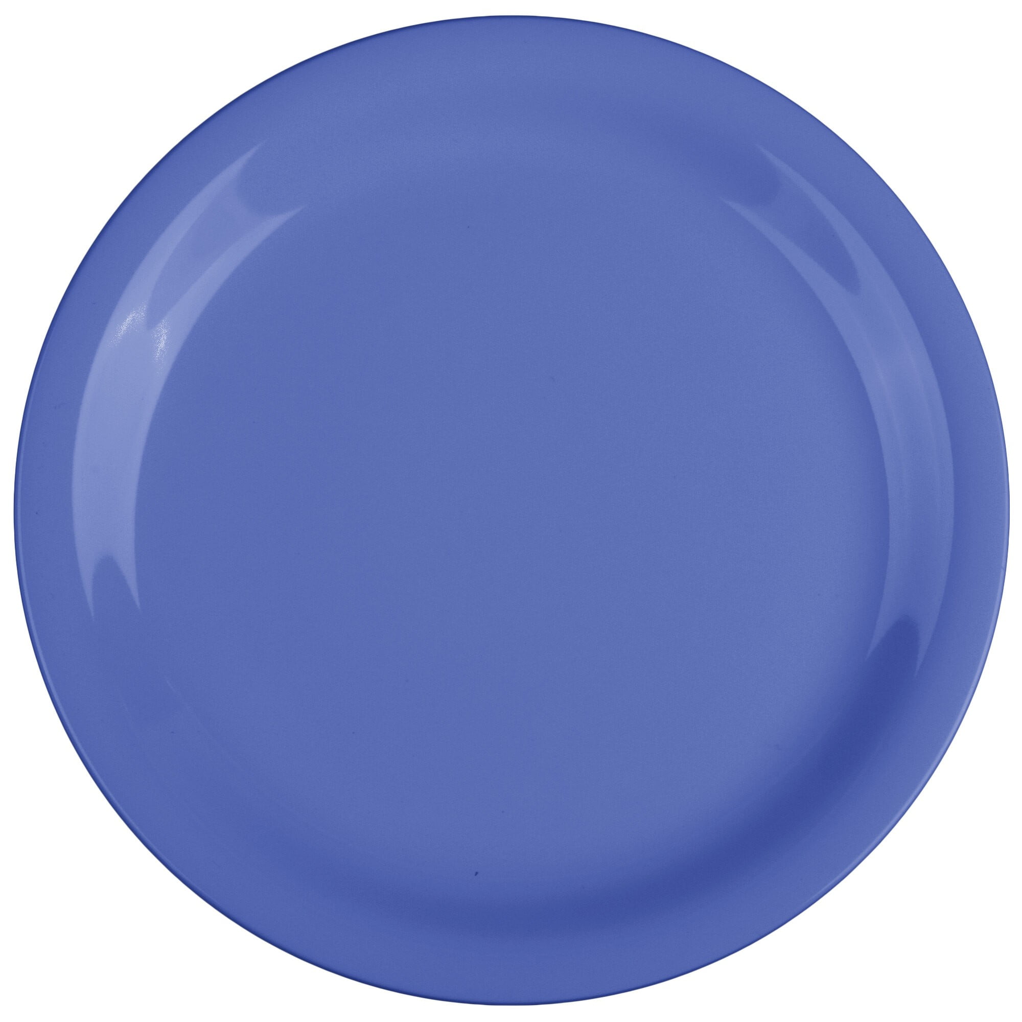 Imahe - Set De 4 Plato Melamina Azul 18 Cm